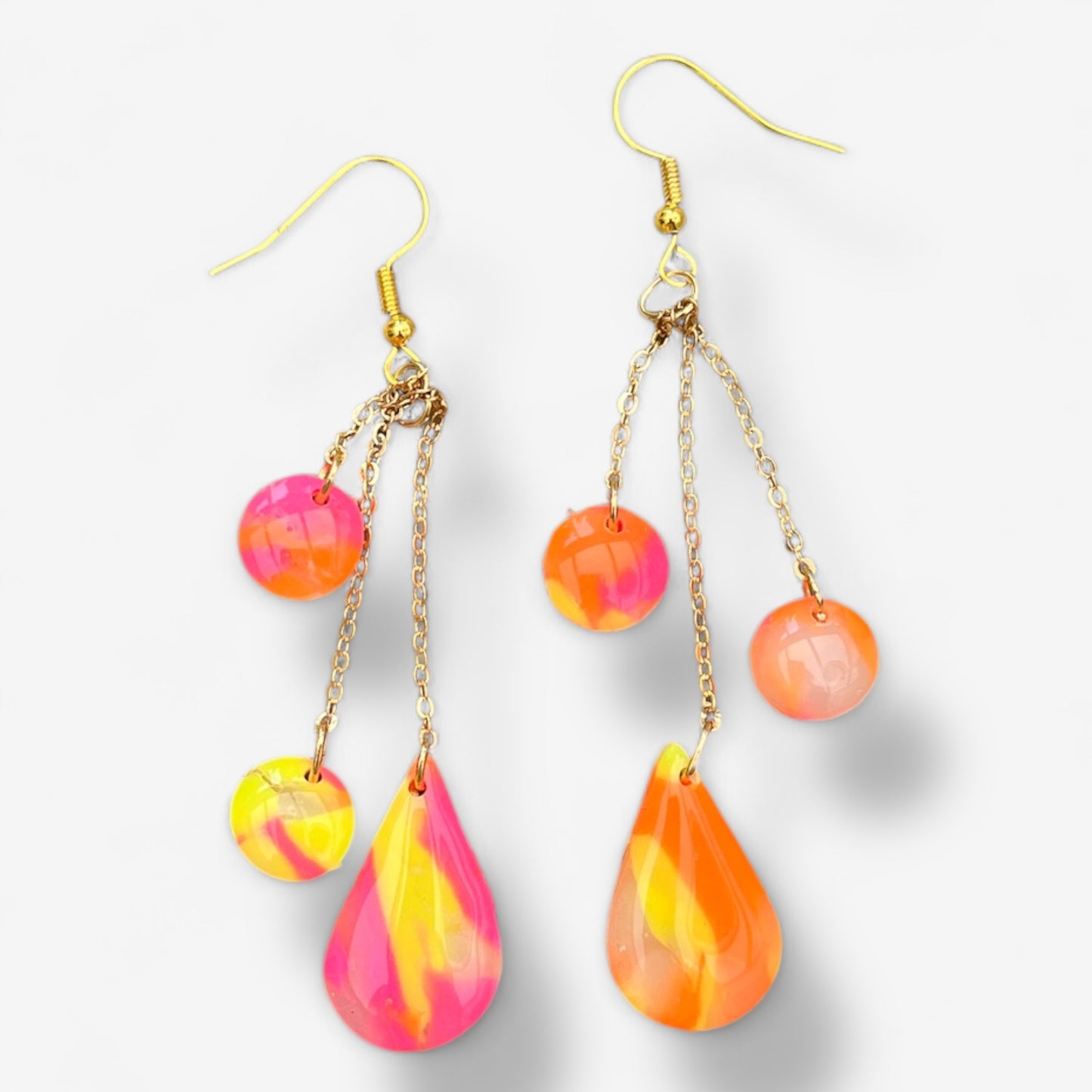 Neon Lush falling drops