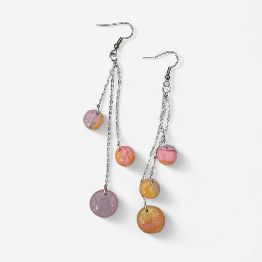Pastel Bliss falling dots